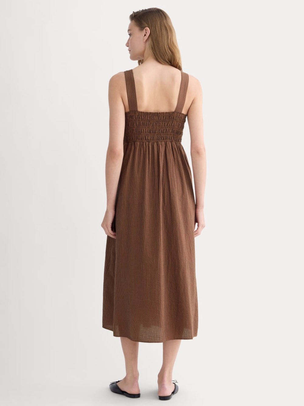 Everlane The Gauze Smock Dress NWOT - Picture 3 of 12